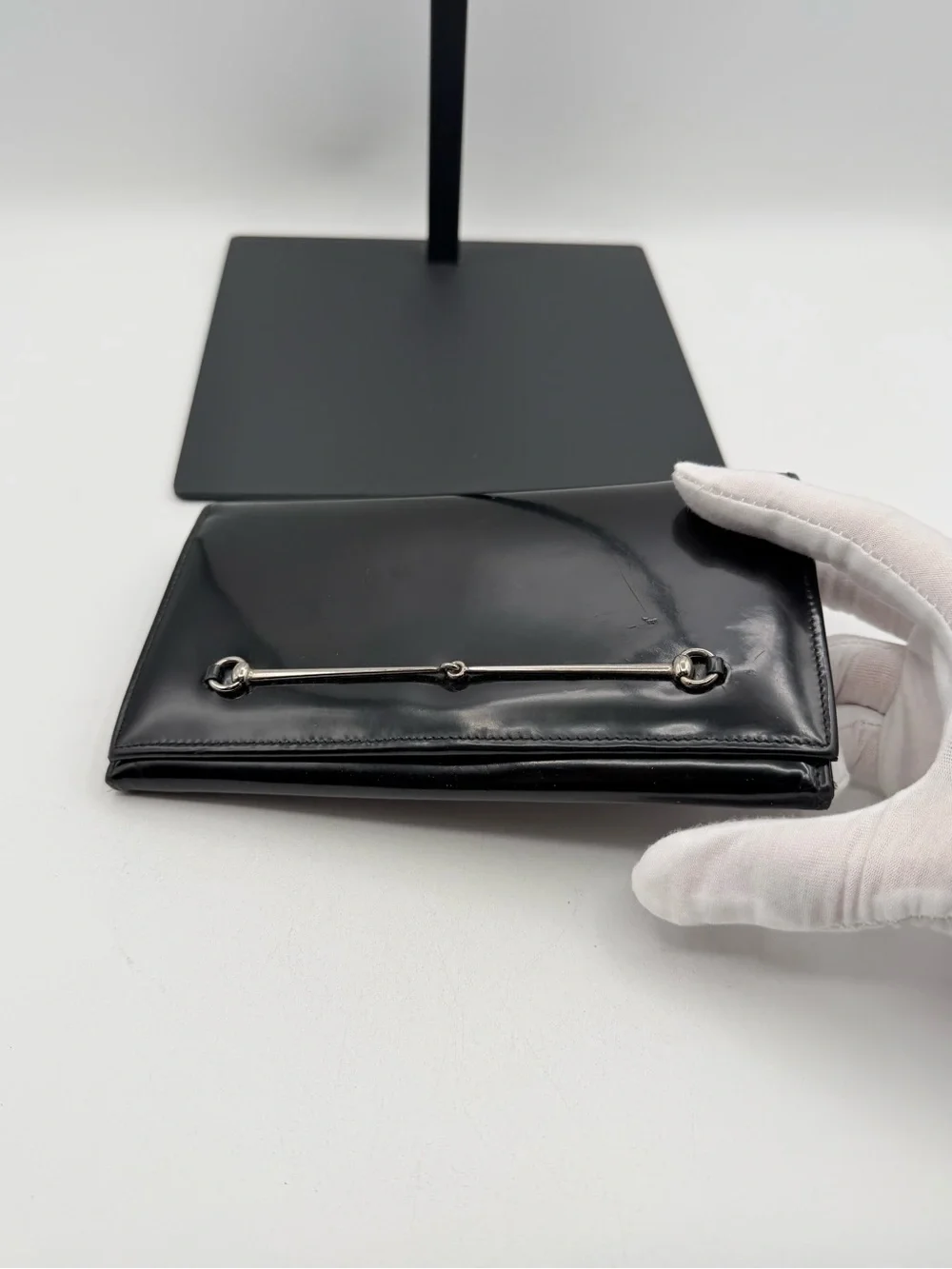 Gucci Large Silver Clasp Wallet